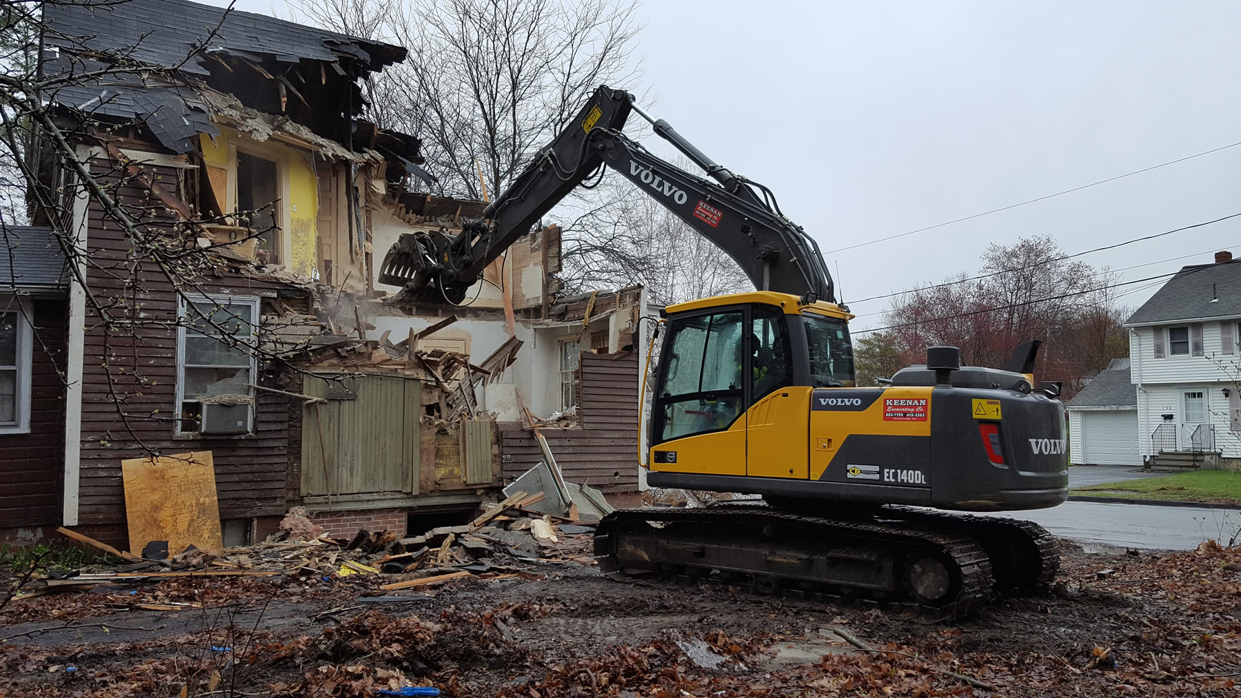 Demolition - Land Clearing - Keenan Excavating - Keenan Excavating